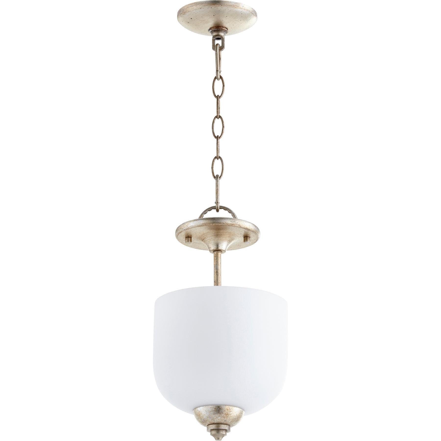 Quorum Richmond 2811-8-60 Dual Mount - Aged Silver Leaf