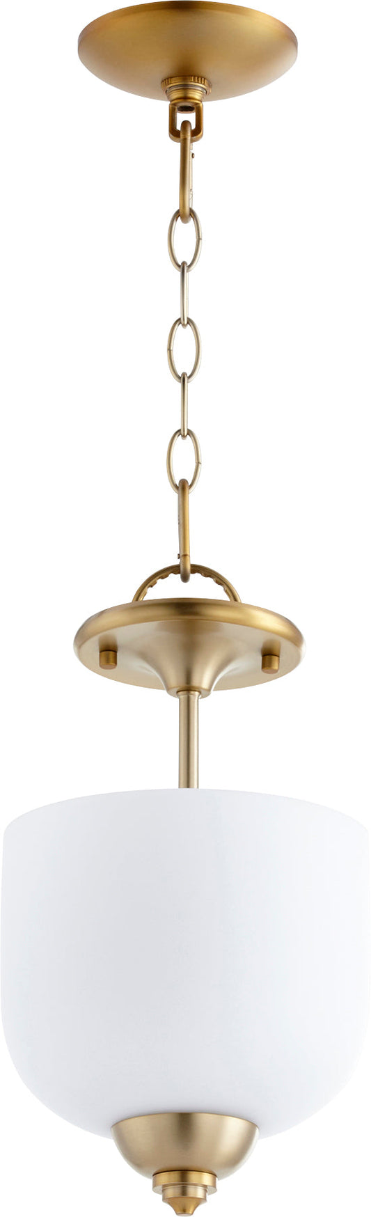 Quorum Richmond 2811-8-80 Dual Mount - Aged Brass