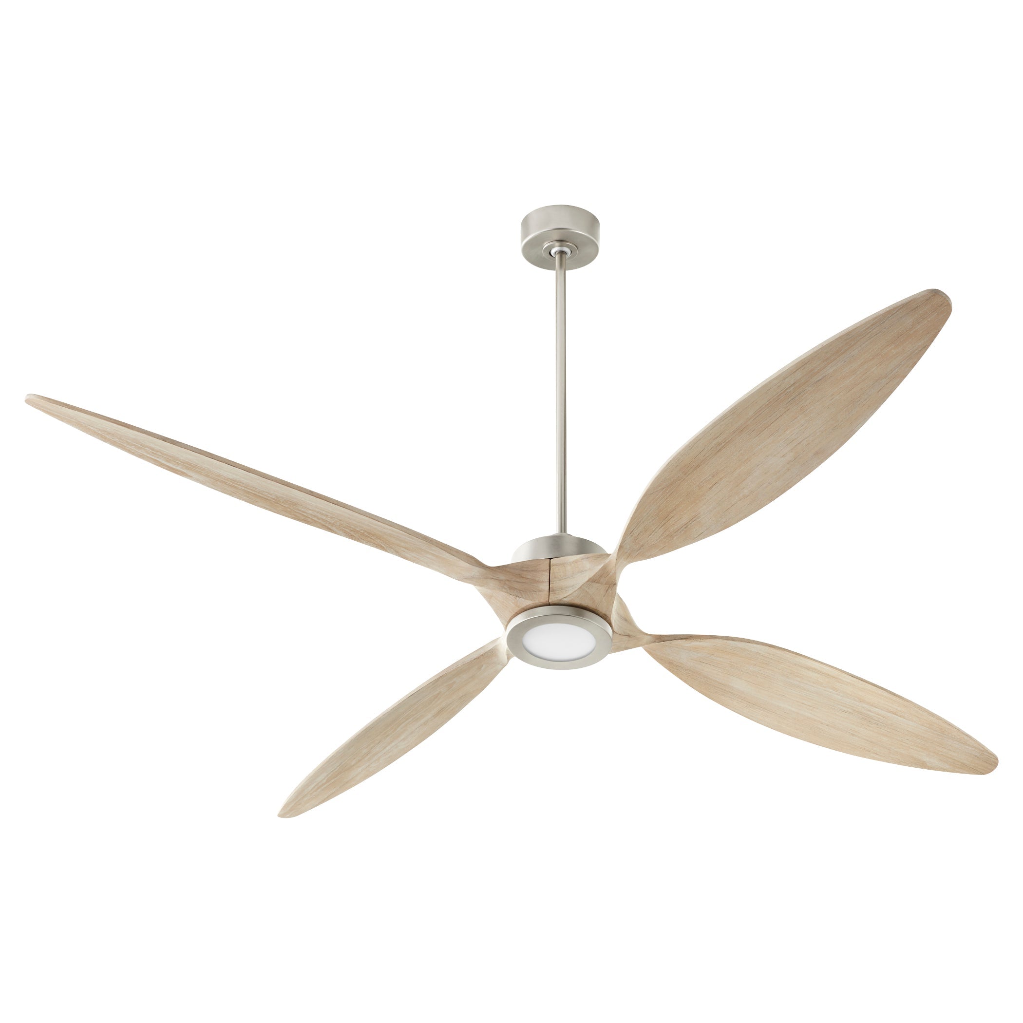 Quorum Papillon 28804-65 Ceiling Fan - Satin Nickel