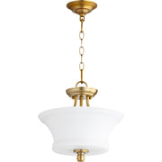 Quorum Rossington 2922-13-80 Dual Mount - Aged Brass