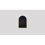 Oxygen Lighting AVIOR 3-0105-55 Arched Lighted Mirror 24 Inch x 36 Inch - Brushed Brass