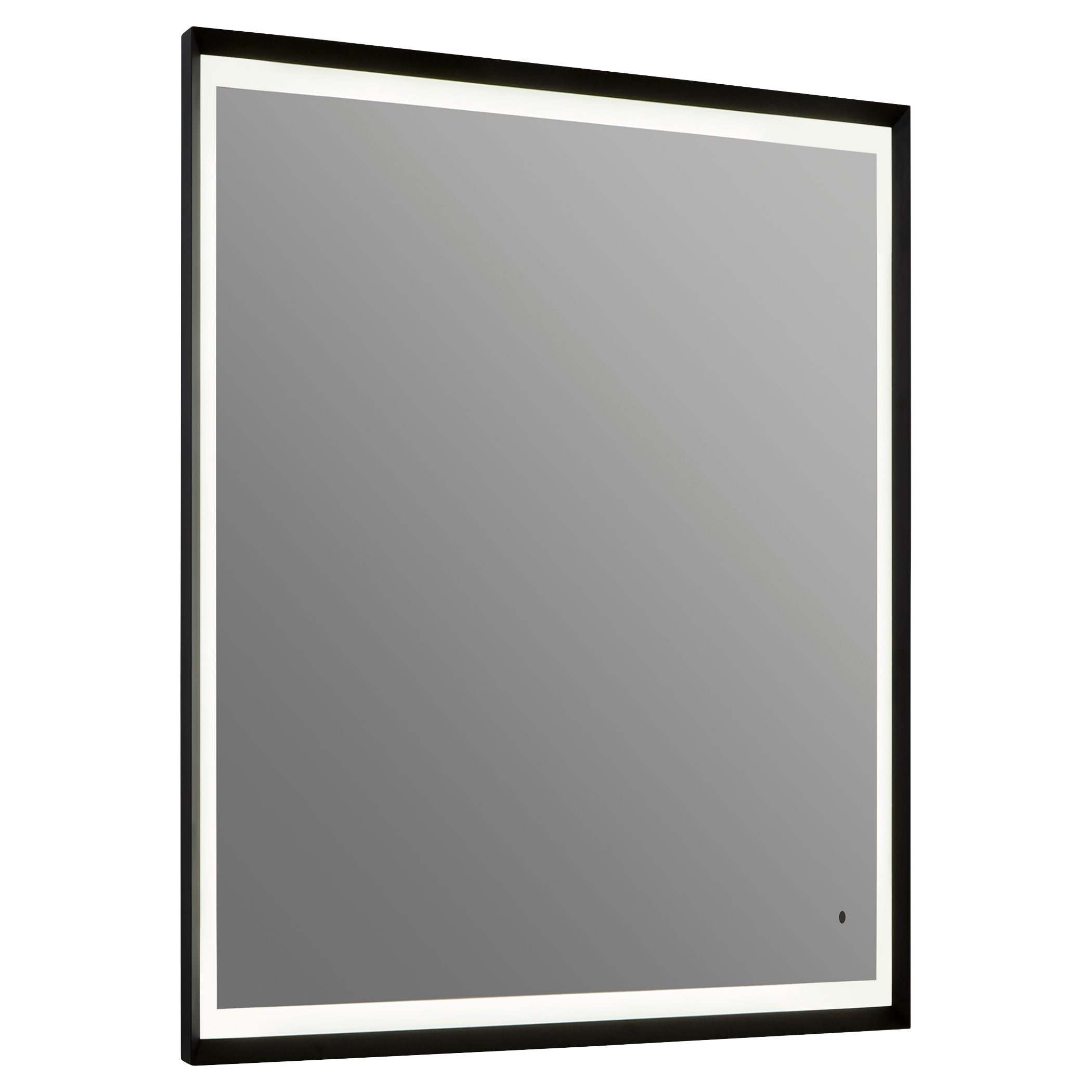 Oxygen Dusk 3-0801-15 Lighted LED Vanity Mirror 18x24 Inch - Black