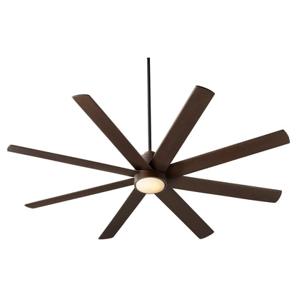 Oxygen COSMO 3-100-22 Large 70 Inch Ceiling Fan 6 Speed Reversible, Damp Rated - Oiled Bronze