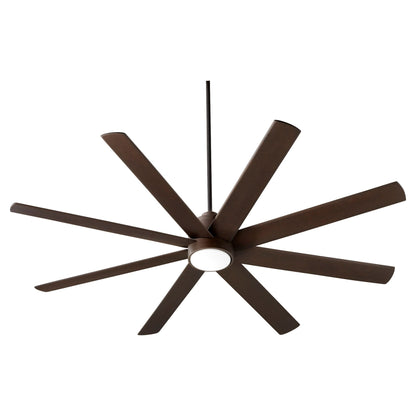 Oxygen COSMO 3-100-22 Large 70 Inch Ceiling Fan 6 Speed Reversible, Damp Rated - Oiled Bronze