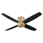 Oxygen 3-102-24 OSLO HUGGER 52 Inch Low Profile Ceiling Fan, Satin Nickel