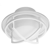 Oxygen Lighting FLEET 3-1084-6 Flush Mount - White