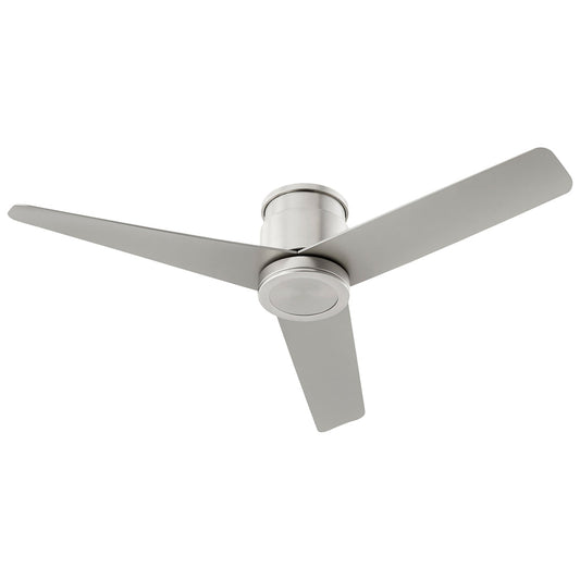 Oxygen ADORA 3-111-24 Indoor Outdoor Ceiling Hugger Ceiling Fan - Satin Nickel (OPEN BOX SALE)