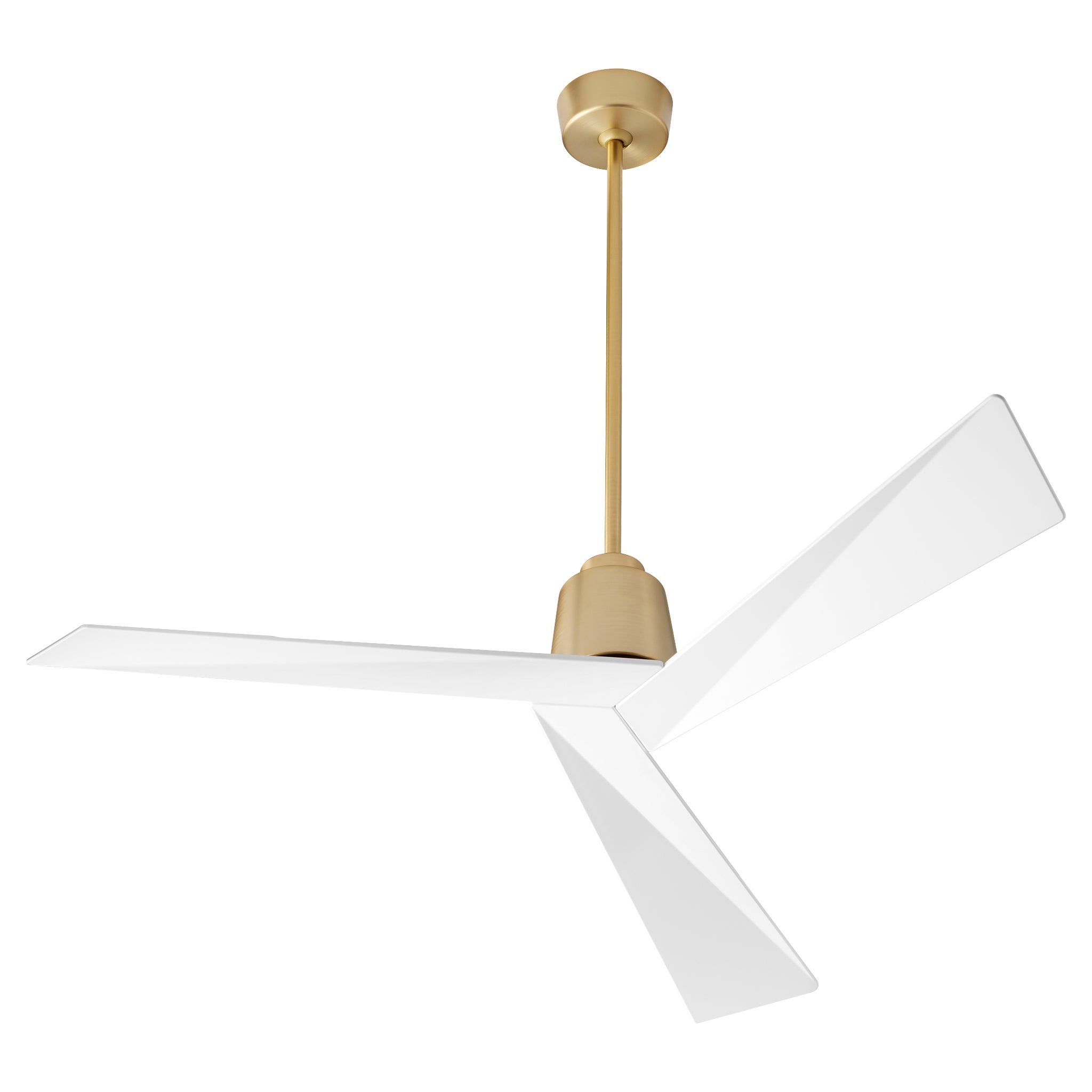 Oxygen DYNAMO 54 Inch Ceiling Fan - Modern, Contemporary - Damp Rated - 6 Speeds - Reversible with Remote