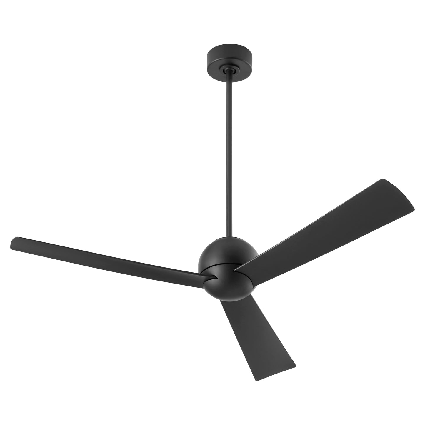 Oxygen Rondure 3-114-15 Ceiling Fan 54 Inch No Light with Wall Control Modern - Black