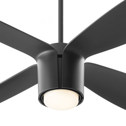 Oxygen Samaran 3-116-15 Smart Ceiling Fan 60 Inch No Light with Wall Control - Black