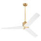 Oxygen Strato 3-117-406 Ceiling Fan - Aged Brass