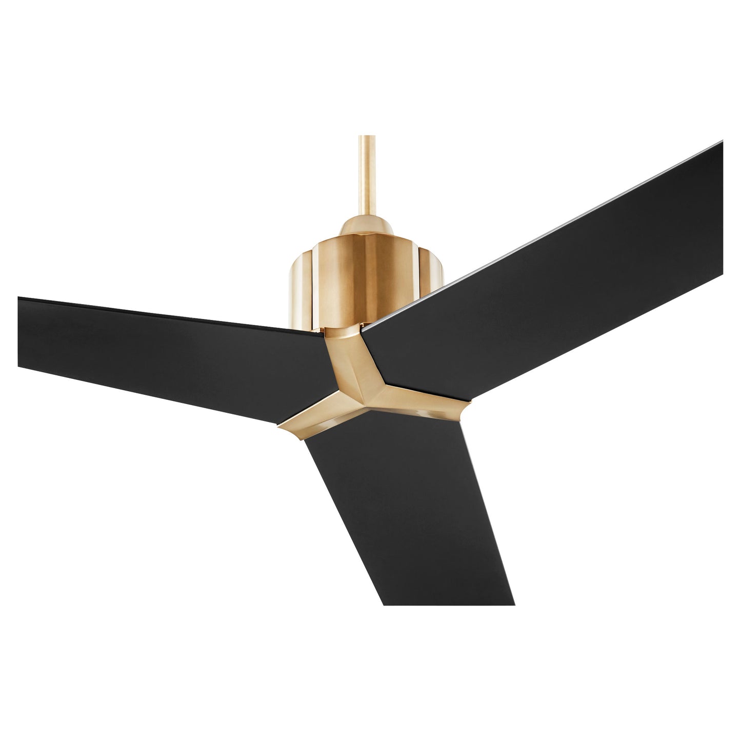 Oxygen Strato 3-117-415 Smart Ceiling Fan 60 Inch No Light with Wall Control - Aged Brass