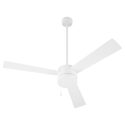 Oxygen ALLEGRO 3-119-15 52 Inch Pull Chain Ceiling Fan - 3 Speed Reversible - LED Light Optional - Black/Walnut