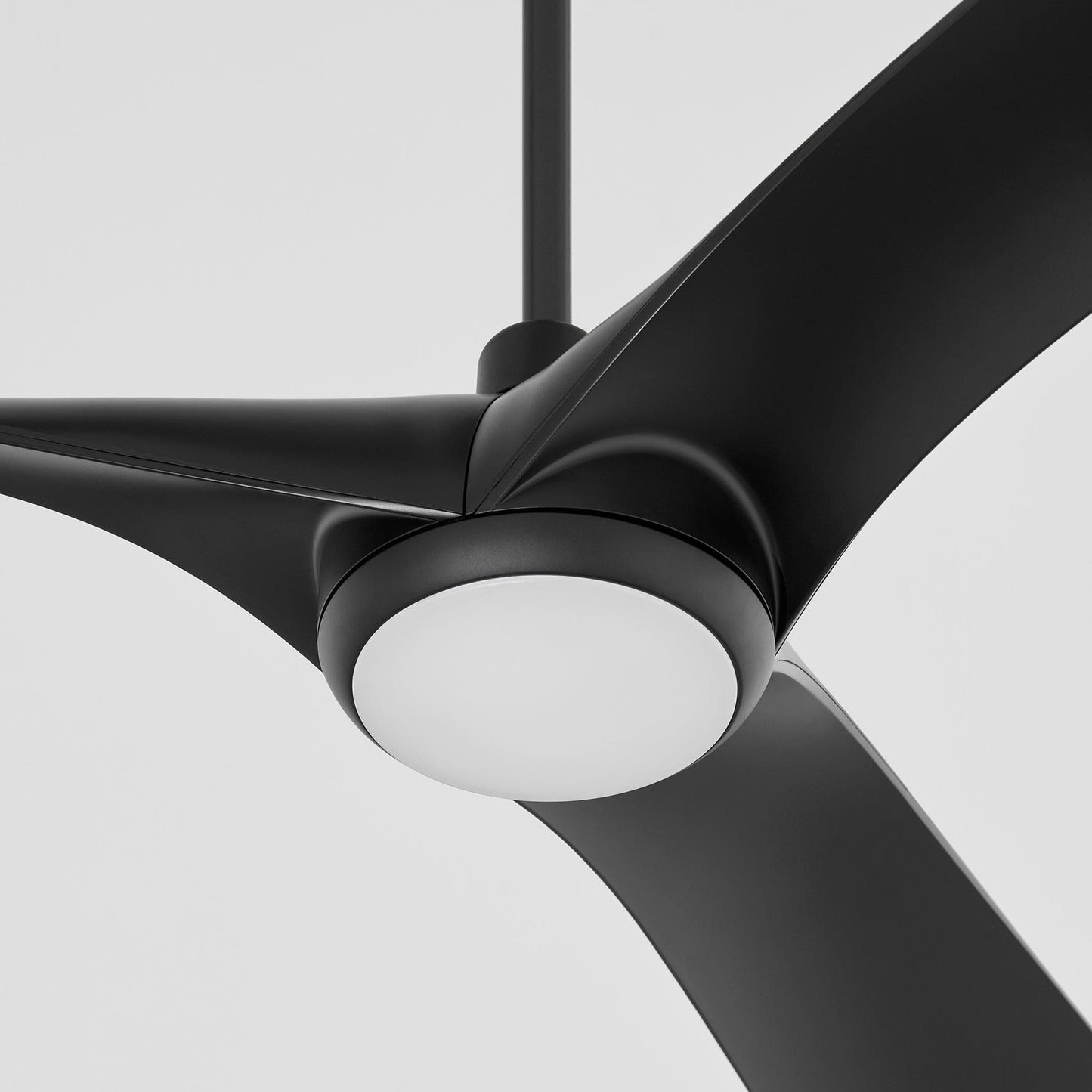 Oxygen Ridley 3-123-15 Smart Ceiling Fan 58 Inch No Light with Wall Control - Black