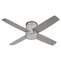 Oxygen OSLO Hugger 3-128-15 Small Ceiling Fan 44 Inch - Black