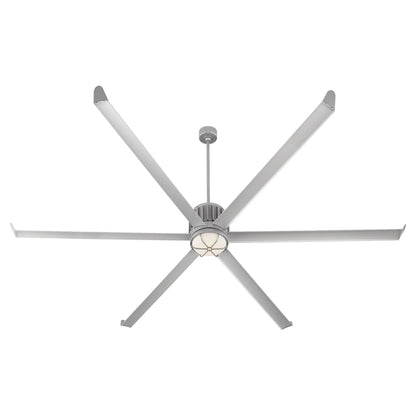 Oxygen ENORME 100 Inch Large Outdoor Ceiling Fan with Remote, Optional LED Light Kit, Wet Rated