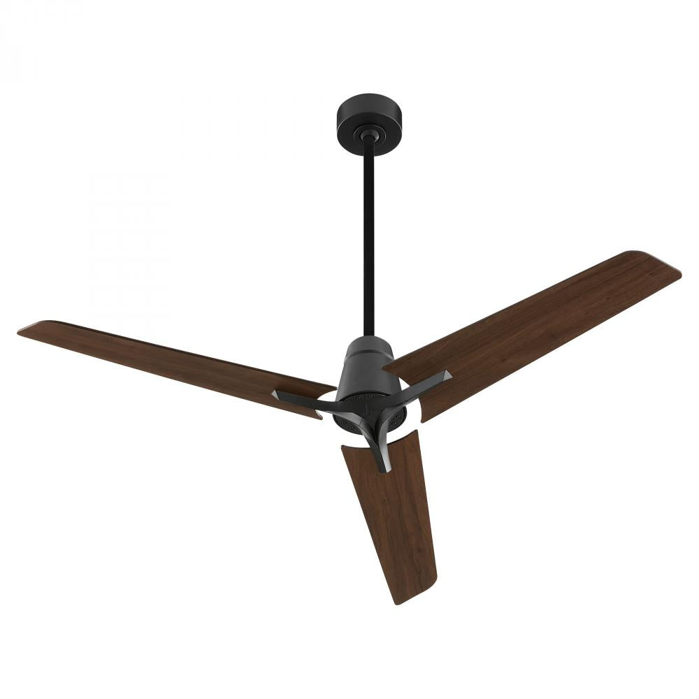 Oxygen Lighting HALCYON 3-131-15 Designer Ceiling Fan 56 Inch Indoor, Wall/Remote Control (Included) - Black