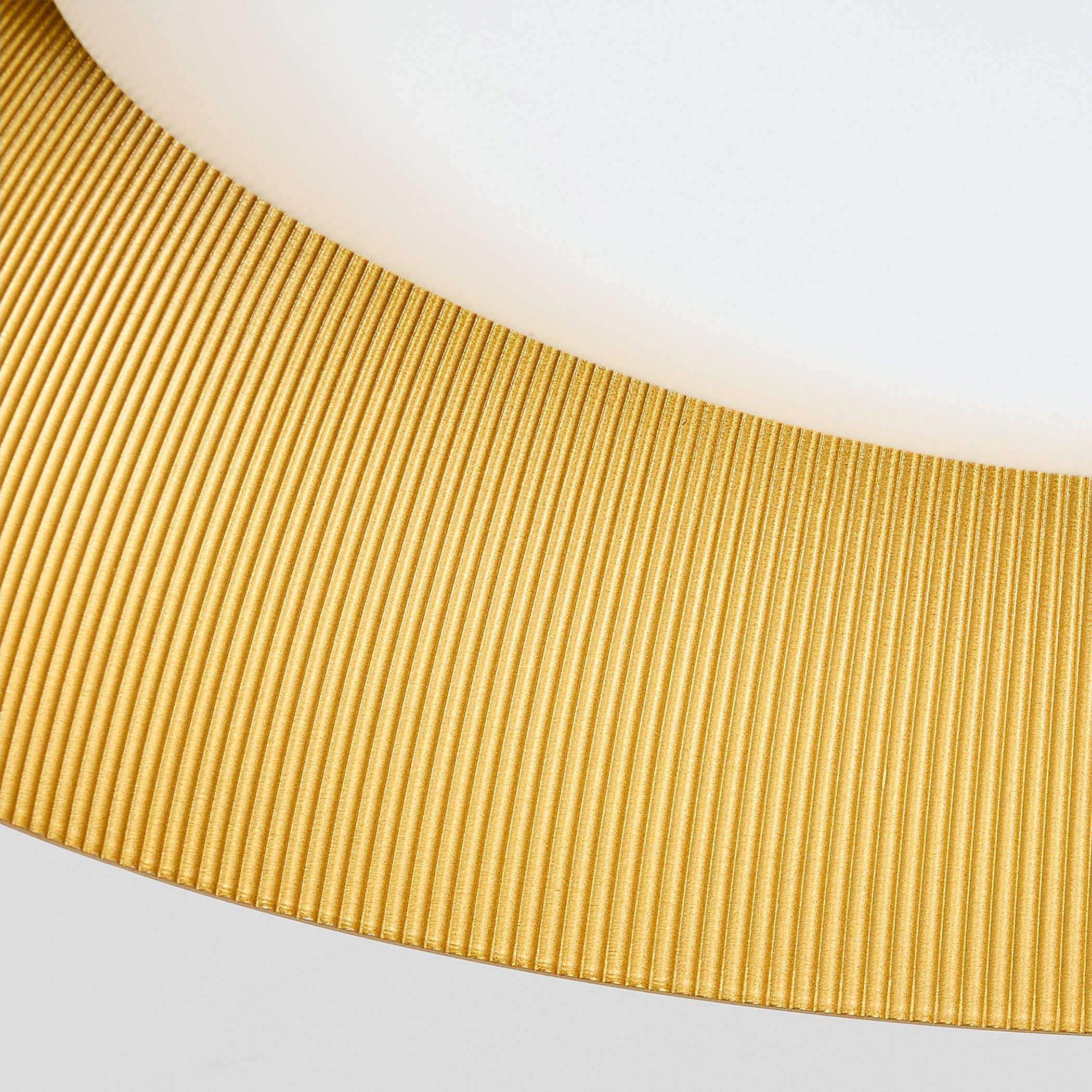 Oxygen Lighting 3-206-65 Ceiling Mount, UL Damp Rated, White / Industrial Brass