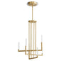 Oxygen Lustre 3-24-40 Chandeliers - Aged Brass