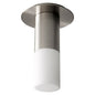 Oxygen Lighting 3-309-40 Ceiling Mount Light Fixture, UL Damp Rated, Satin Nickel
