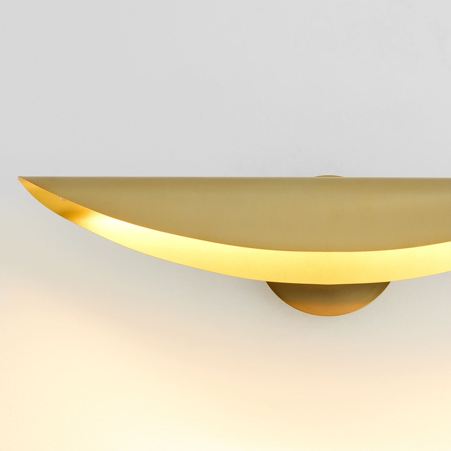 Oxygen Pivot 3-406-40 Modern Sconce - Aged Brass