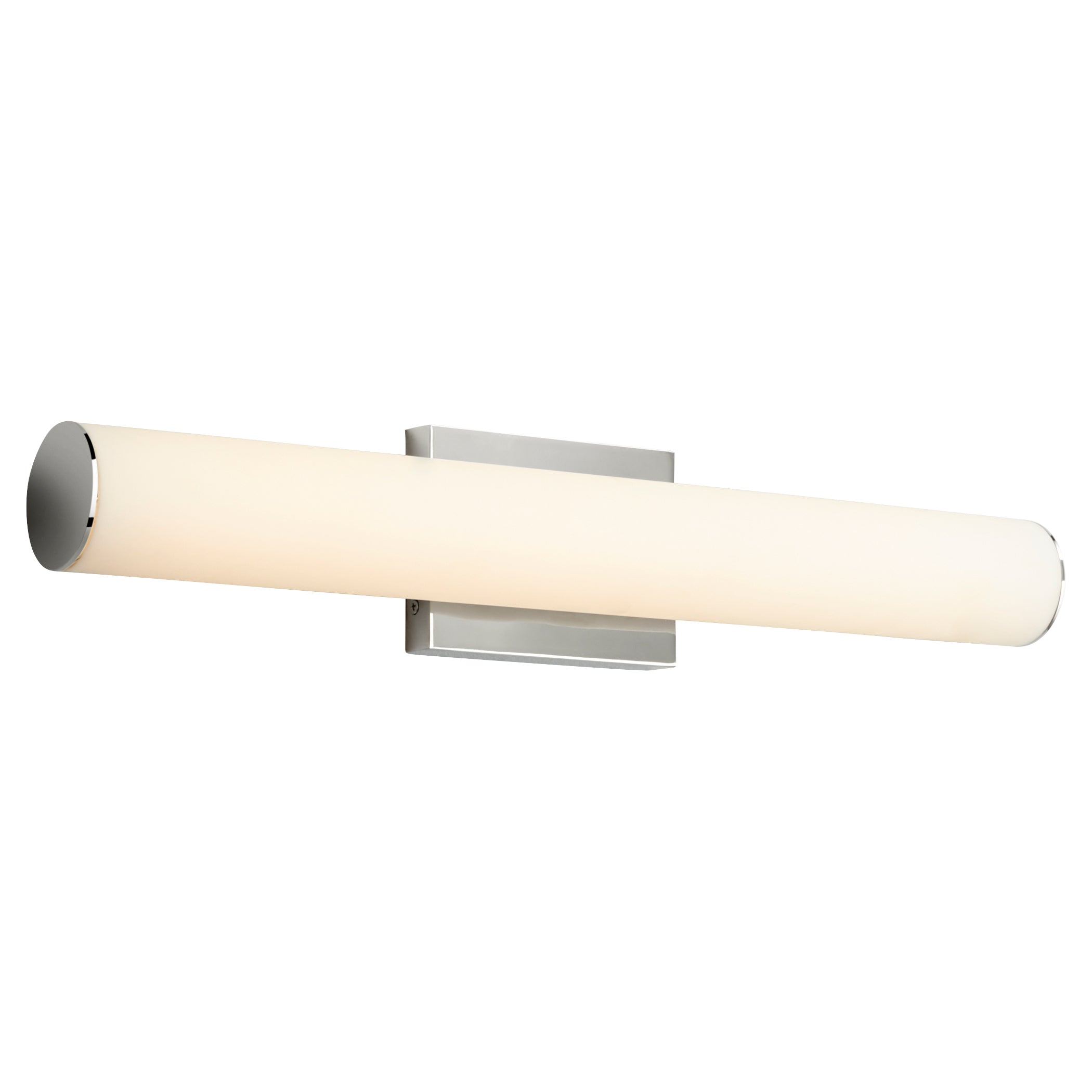 Oxygen Fugit 3-5012-20 Vanity LED Light 23 Inch Matte White Acrylic Lens 3000K Modern - Polished Nickel