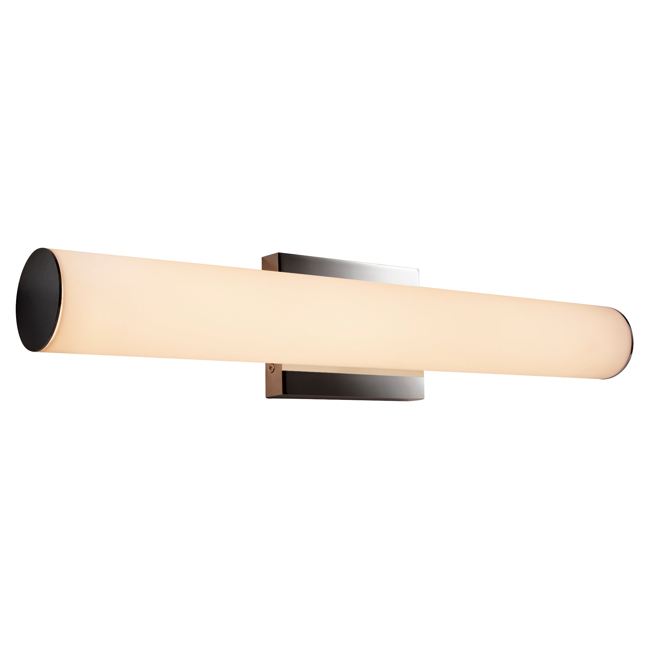 Oxygen Fugit 3-5012-20 Vanity LED Light 23 Inch Matte White Acrylic Lens 3000K Modern - Polished Nickel