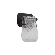 Oxygen Lighting 3-502-15 Sconce, UL Damp Rated, Black