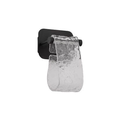 Oxygen Lighting 3-502-15 Sconce, UL Damp Rated, Black