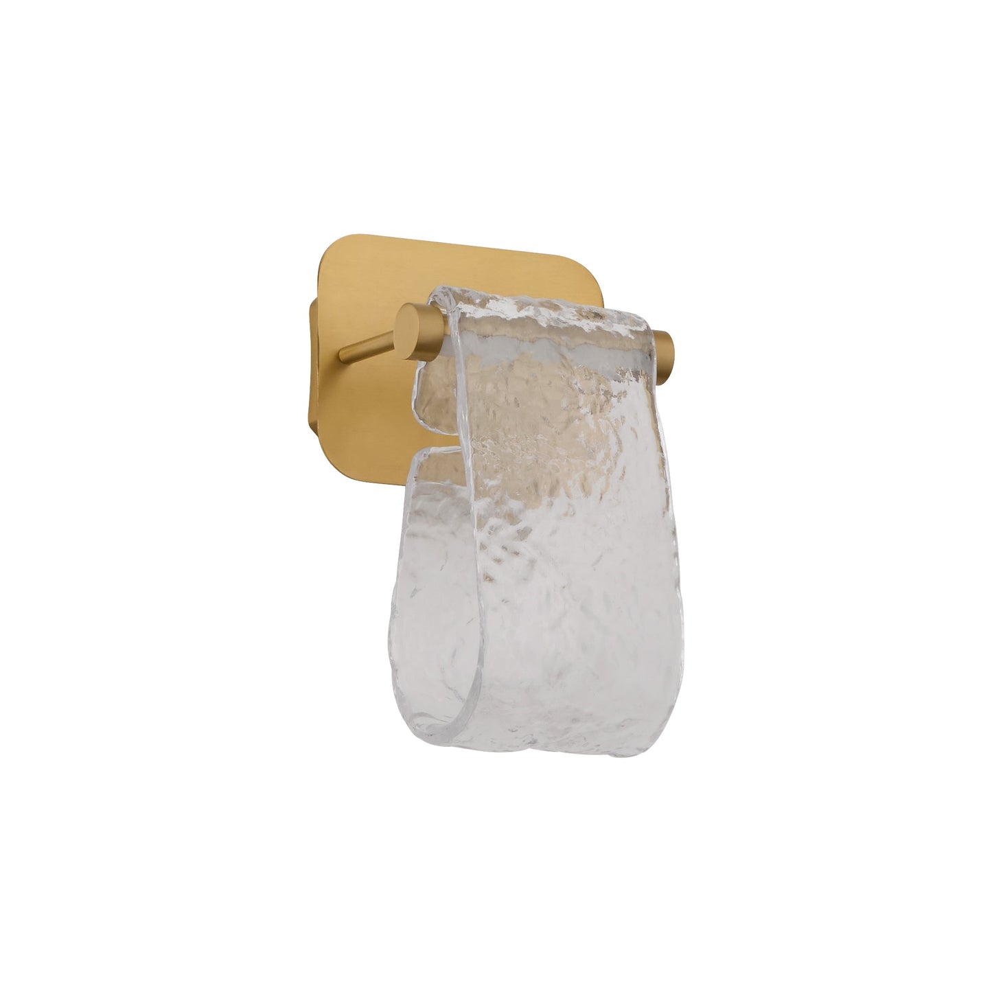 Oxygen Lighting Veer 3-502-40 Sconce, UL Damp Rated, Aged Brass