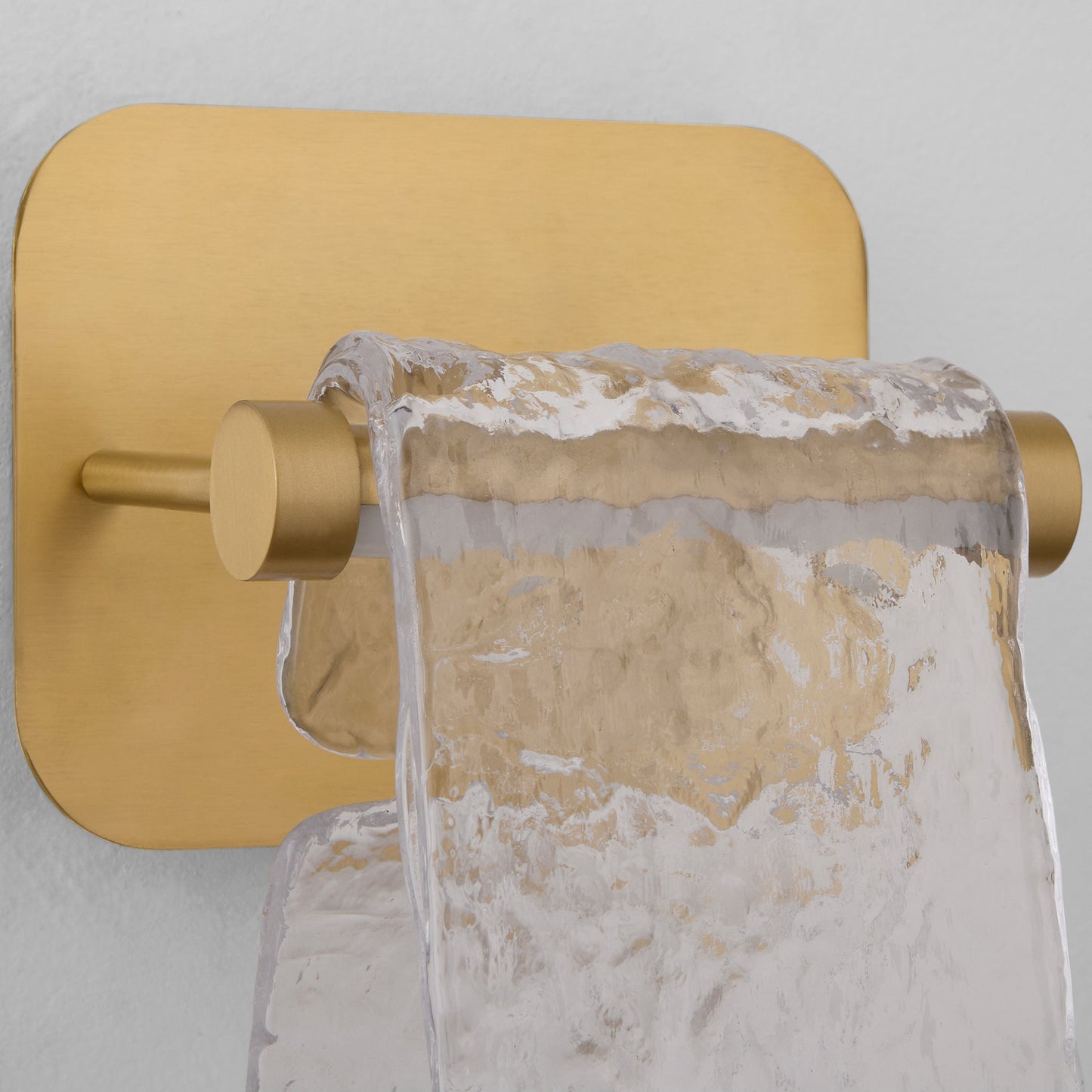 Oxygen Lighting Veer 3-502-40 Sconce, UL Damp Rated, Aged Brass