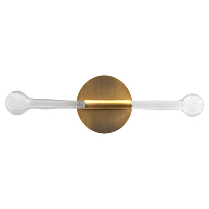 Oxygen Lighting 3-503-56 Sconce, UL Damp Rated, Brushed Brass