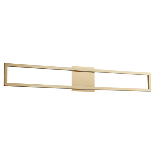 Oxygen Xanni 3-5056-40 Bathroom Vanity Light Fixture - Aged Brass