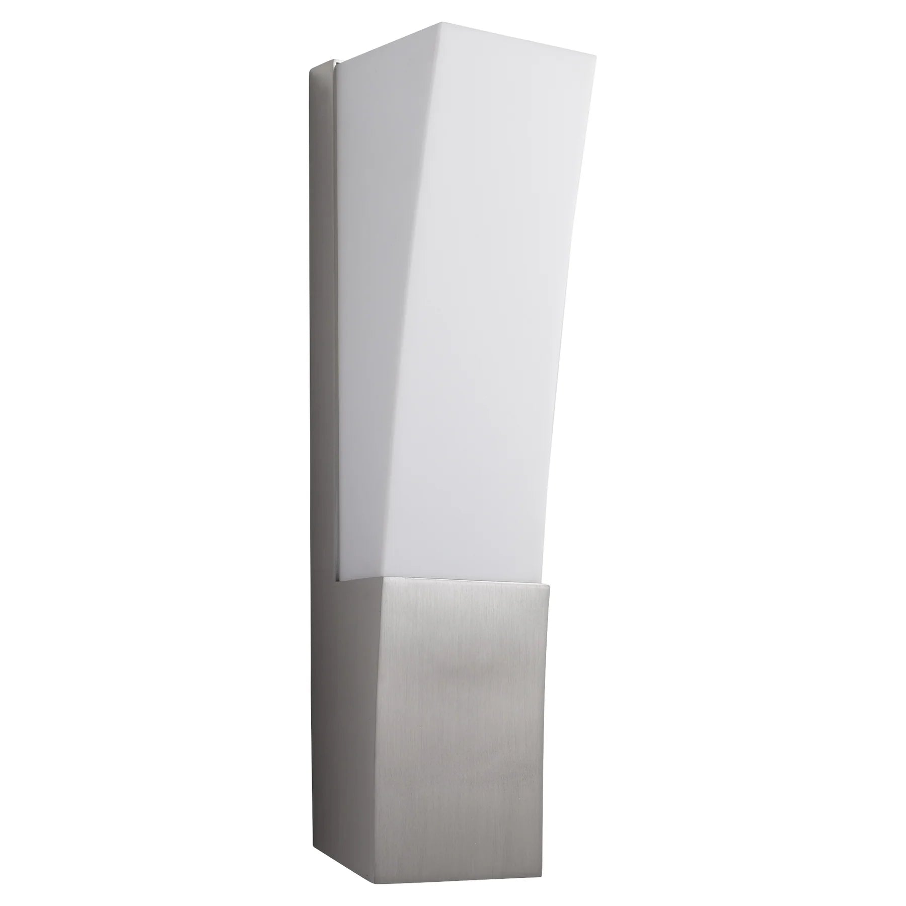 Oxygen Lighting 3-512-2724 CRESCENT Small Wall Sconce 24 inch, 2700K - Satin Nickel