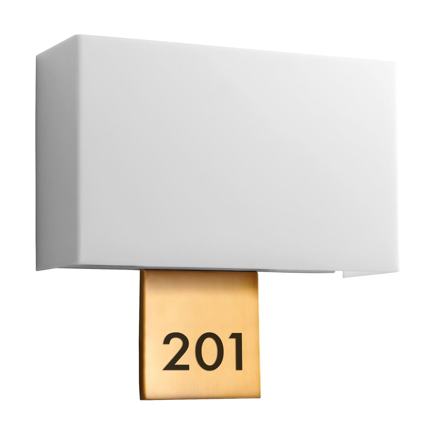 Oxygen Lighting 3-514-35 Sconce, UL Damp Rated, Matte White Acrylic