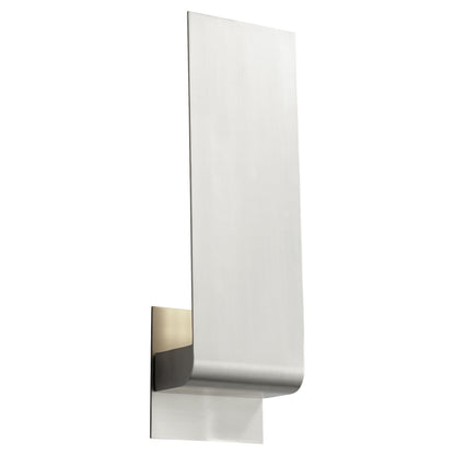 Oxygen Lighting 3-515-40 Sconce, UL Damp Rated, Satin Nickel