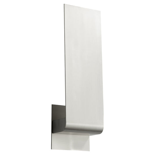 Oxygen Lighting 3-515-35 Sconce, UL Damp Rated, Satin Nickel