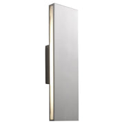 Oxygen Lighting 3-512-40 Sconce, UL Damp Rated, Satin Nickel