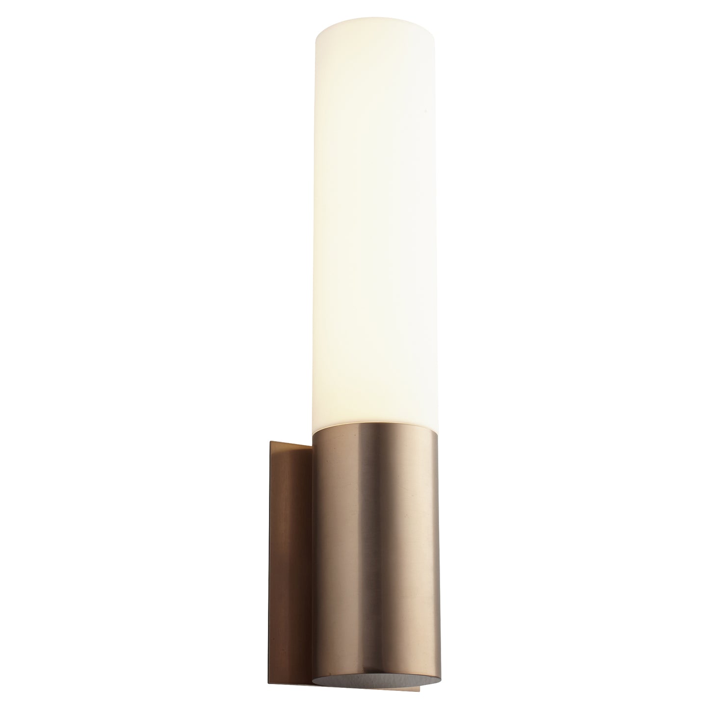 Oxygen Pilar 3-518-25 Wall Sconce with Acrylic Lens 18 Inch 3000K Modern - Satin Copper