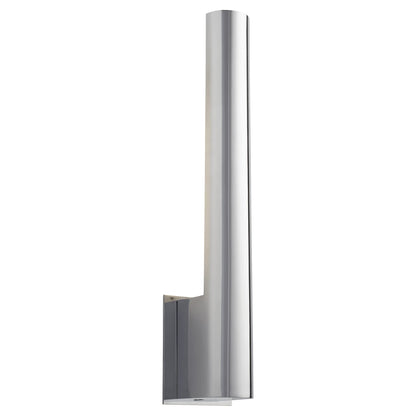 Oxygen Lighting 3-520-40 Sconce, UL Damp Rated, Polished Chrome