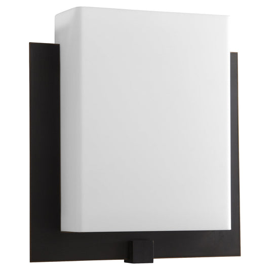 Oxygen Lighting 3-523-27 Sconce, UL Damp Rated, Matte White