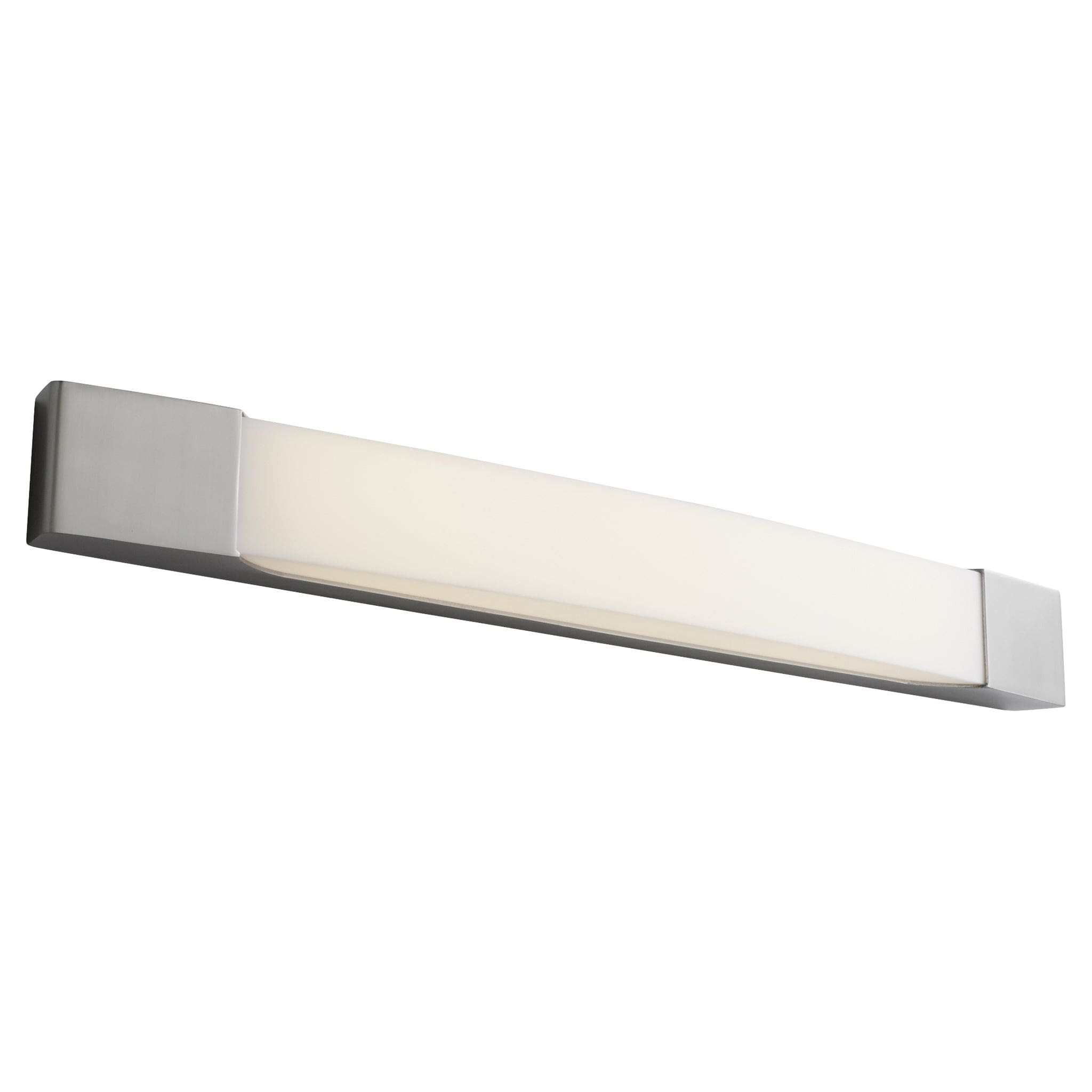 Oxygen Lighting Apollo 3-524-27 Vanity Light Fixture, UL Damp Rated, Satin Nickel
