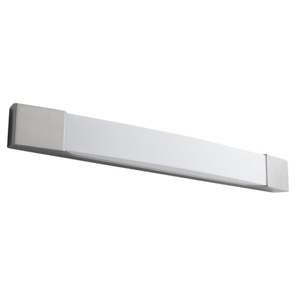 Oxygen Lighting Apollo 3-524-40 Vanity Light Fixture, UL Damp Rated, Satin Nickel