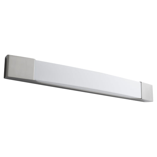 Oxygen Lighting Apollo 3-524-40 Vanity Light Fixture, UL Damp Rated, Satin Nickel