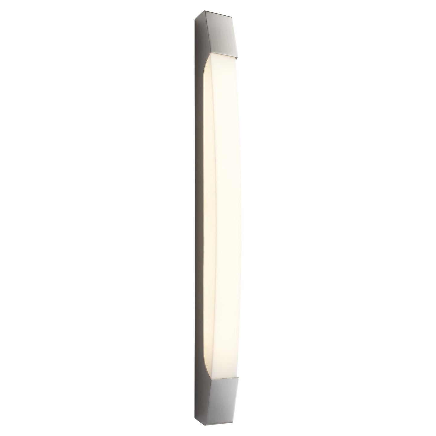 Oxygen Lighting Apollo 3-525-35 Vanity Light Fixture, UL Damp Rated, Satin Nickel