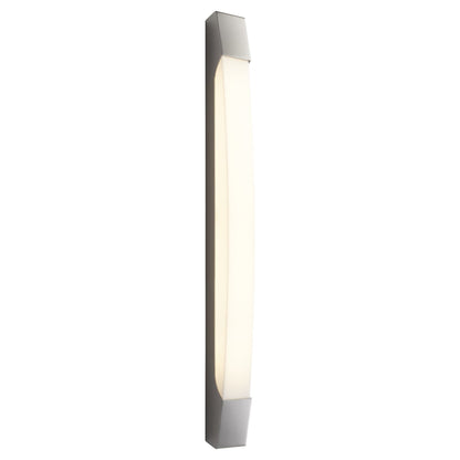 Oxygen Lighting Apollo 3-525-27 Vanity Light Fixture, UL Damp Rated, Satin Nickel