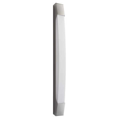 Oxygen Lighting Apollo 3-525-27 Vanity Light Fixture, UL Damp Rated, Satin Nickel