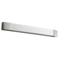 Oxygen Lighting Apollo 3-525-27 Vanity Light Fixture, UL Damp Rated, Satin Nickel
