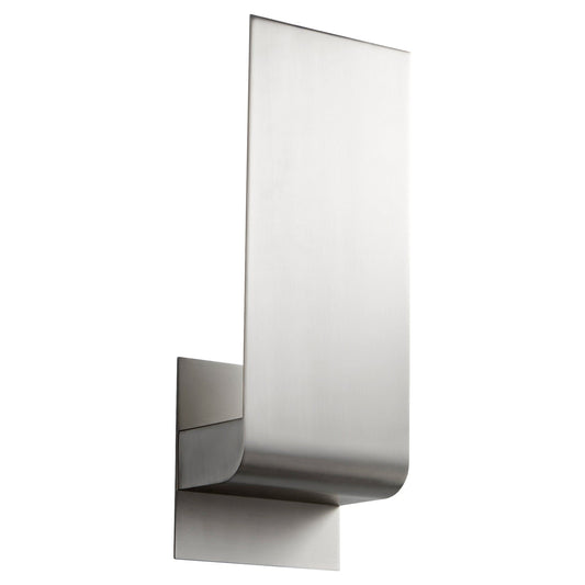 Oxygen Lighting 3-535-35 Sconce, 14 Halo, UL Damp Rated, Satin Nickel