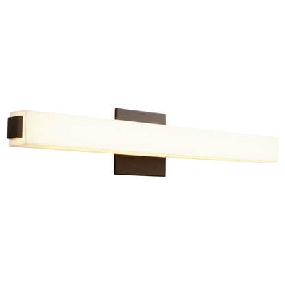 Oxygen Lighting 3-537-27 Vanity Light Fixture, UL Damp Rated, Aged Brass